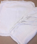 500 Count White Shop Towels Industrial Grade 13X14 Inches for Mechanic Shops and Garage Cleaning