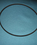 Heavy Duty Replacement Drive Belt For Jointer Planer Tools Smooth Rotation Durable Rubber Build No Sweat Installation Fits Model 11320680 And Sd02269161 on blue background.