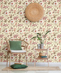 Peel And Stick Multicolor Peony Daisy Wallpaper Removable Self Adhesive Wall Mural For Living Room Or Accent Wall Durable And Easy To Install