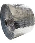 Reflective Bubble Insulation Roll 12 Inch Width By 125 Foot Length One Sided Bubble Pack For Summer Heat And Cold Weather