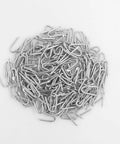 Steel Wire Fencing Staples 200 Pcs Galvanized U Shaped Fasteners Nails For Wire Mesh And Woven Fencing, Durable Carbon Steel U Nails