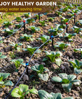 55Ft Quick Connect Drip Irrigation Kit For Lawn, Garden, And Greenhouse Easy Plug And Play Watering System in garden