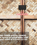 Durable Patio Furniture Clips To Keep Your Outdoor Sofa Locked Tight Without A Sweat Using Heavy Duty Plastic That Snaps Fast for 4cm wide chairs.