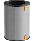 Replacement Filter For Macro Max S Air Purifier 3 In 1 Ultra Fine Pre Filter With High Efficiency Activated Carbon, cylindrical design