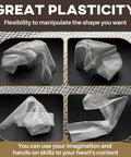 Aluminum Wire Mesh Roll for Arts and Crafts, Sculpting Mesh 15.7 Inch by 16.4 Feet in different shaped sculptures.