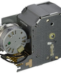 Washer Timer Replacement Part WH12X950 for Most Front Load Machines, showing durable metal casing and wiring details.