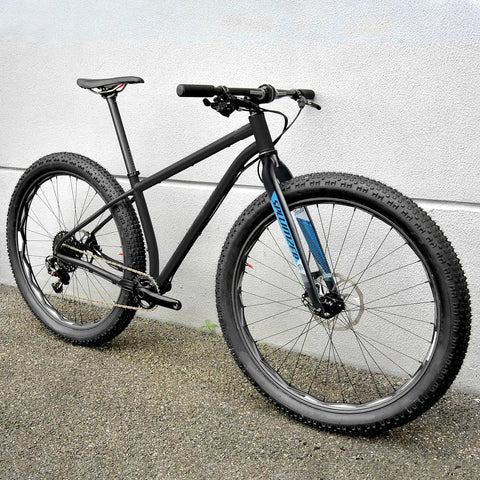 Rigid Mountain Bike Forks For 29 Inch Wheels Threadless One And One Eighth Inch Straight Steerer 39mm Offset 100mm Hub