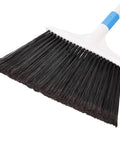 Heavy Duty Outdoor Broom With Rock Hard Bristles And Snap Together Handle For Driveways Patios Sidewalks close-up of bristles.