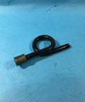 TBG16A 600R Steam Trap Assembly for P47 Series with siphon loop on blue background