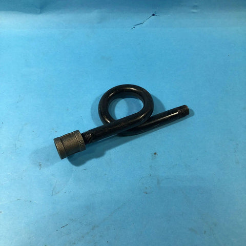 TBG16A 600R Steam Trap Assembly for P47 Series with siphon loop on blue background
