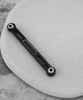 Beefy Front Solid Aluminum Steering Toe Links For RC Cars, 1 Pair, MMX49T01, Compatible With Mini Maxx Models, black aluminum steering link