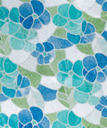 Self Adhesive Privacy Glass Window Film 17 Inch By 78 Inch Roll Stained Glass Blue Green For Windows Doors Showers And Glass Tabletops