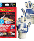Heavy Duty Five Finger Oven Glove Pack Of 2 For Grillin And Barbecues, Kitchen Cookin, heat resistant gloves