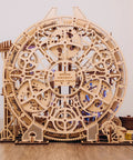 Electric Motorized Wooden Marble Run Kit For Adults A Dope 3D Puzzle That You Build Yourself Big 15 By 14 Inch Roller Coaster Model