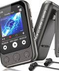64GB Clip MP3 Player With Bluetooth 5.3 And Built In Speaker, 2 Inch IPS HD Touchscreen Plus Physical Buttons for gym use