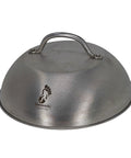 9 Inch Stainless Steel Cheese Melting Dome For Griddles And Flat Tops, Locks In Heat cover with handle, ideal for burgers and veggies