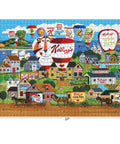 Hot Air Balloon Celebration 1000 Piece Jigsaw Puzzle For Adults With Interlocking Pieces Eco Friendly Recycled Paperboard Vegetable Ink Print 20 By 27 Inch Finished Size Great For Family Night