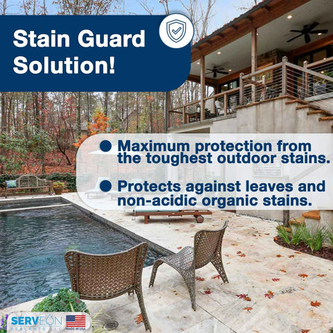 Outdoor scene showcasing Heavy Duty Concrete Paver Sealer Providing Dope Clear Gloss Finish On Outdoor Stone Surfaces UV Resistant.