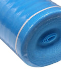 Top Notch Eight Hundred Square Foot Blue Two Millimeter Flooring Underlayment Padding roll showing material texture and size.