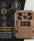 Edge 2 Cellular Trail Camera With Nationwide 4G LTE Auto Connect, 36MP Photos, 1080P Video With HD Audio, 100 Ft Detection Range