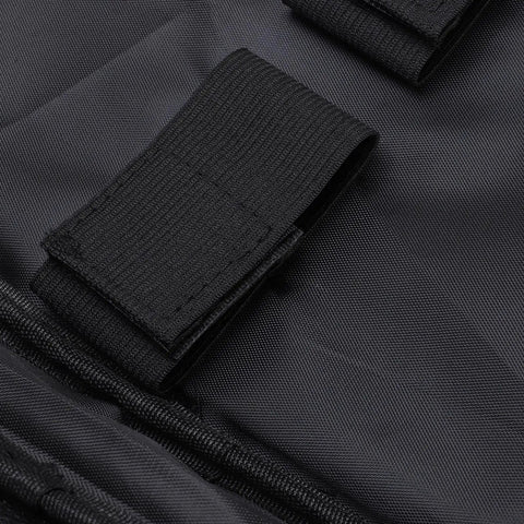 Close-up of elastic straps on Double Layer Protective Carrying Case For Circuit Breaker Finders And Electrician Tools