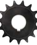 Tough As Nails Winch Roller Chain Sprocket With Hardened Teeth And Type B Hub Double Strand 80 Chain, 15 teeth, high carbon steel.