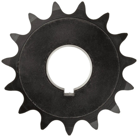 Tough As Nails Winch Roller Chain Sprocket With Hardened Teeth And Type B Hub Double Strand 80 Chain, 15 teeth, high carbon steel.