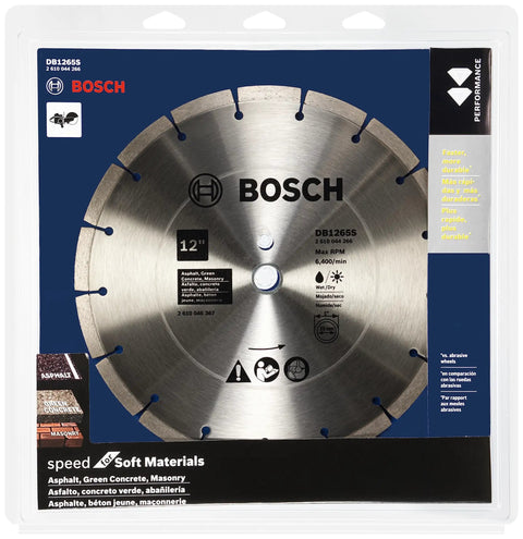 Xtreme 12 Inch Segmented Rim Diamond Blade Pro Grade With 1 Inch Arbor For Fast Wet Or Dry Cutting Of Reinforced Concrete Brick And Stone