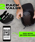 Two Pack Bump Cap Insert For Baseball Caps Ventilated Safety Helmet Shell Protective Headgear for Work Security And Outdoor Use