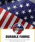 Horse Stall Guard With Adjustable Straps And Sturdy Spring Hooks, Water Resistant 1680D Polyester With Bold Prints And US Flag Design