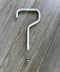 Heat Deflector Handle For Outdoor Stoves Easy Install Keeps Your Hands Safe From Soot Durable Silver Finish Made In USA