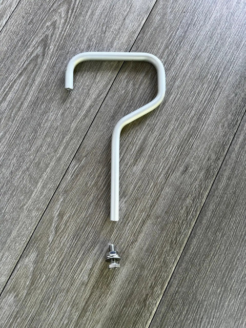 Heat Deflector Handle For Outdoor Stoves Easy Install Keeps Your Hands Safe From Soot Durable Silver Finish Made In USA