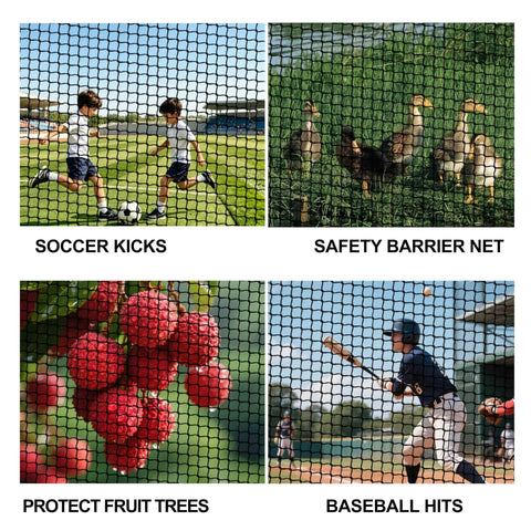 10 X 10 Ft Heavy Duty Golf Practice Net For Backyard And Garage Training, Multi Sport Hitting Barrier Net For various activities