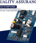 Upgrade Your Refrigerator Control Board HV Module WPW10310240 AP6019229 Replacement For 12920717SP blue module close-up