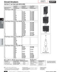 Murray circuit breakers chart with 60 Amp Double Pole MP-T Circuit Breaker For 240V Panels With Insta-Wire Plug-In Connections, 10,000 AIC Rating