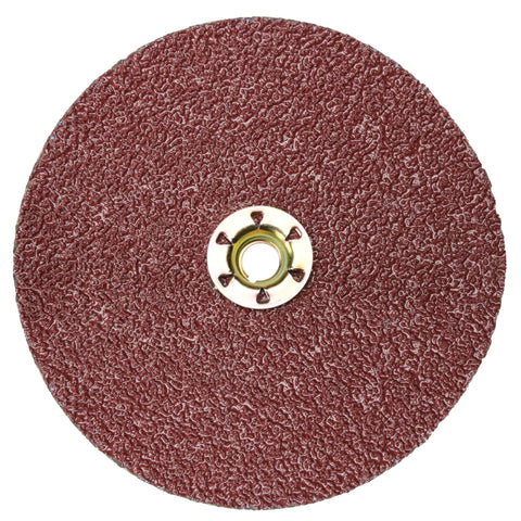 Cubitron II Fiber Disc 982C For Heavy Grinding And Weld Removal, Four And One Half Inch TN Quick Change Disc, 36 Plus Grit