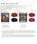 Black Latex Barn And Fence Paint 1 Gallon for tough exterior jobs, shown with other latex paint options in advertisement.