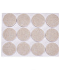 Round Self Adhesive Felt Furniture Pads For Floor Protection And Scratch Prevention Floor Saver Quiet Glide Under Furniture Legs 1 Inch Size Beige 32 Count Easy To Install