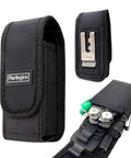 Magnetic Tool Sheath For Leatherman Fits Wave Plus Wingman Charge Surge Super Tool 300 Signal Free P2 P4, black nylon pouch