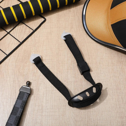 Universal Hard Hat Chin Strap 2 Pack Adjustable Safety Helmet Retention Band Heavy Duty Job Site Gear Built Tough And Damn Comfy For Construction Workers And Industrial Crews
