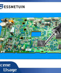 Premium Silicone Soldering Work Mat Heat Resistant Up To 920F Large 19.8 X 13.8 Inches Protective Electronics Repair Station in use