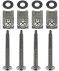 Built Tough Truck Bed Mounting Hardware Replacement Kit With Corrosion Resistant Frame Bolts Nuts And Washers, fasteners with washers.