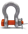 Anchor Shackle BNC 1-3/4 Inch Load Rated M877AG Industrial-Grade Rigging Hardware, heavy-duty with pin and corrosion-resistant finish.