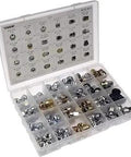 Wheel Nut Tech Tray Universal Fit Organizer For 24 SKUs with sorted nuts and bolts visible in sections