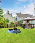 32 Inch 32 Panels Outdoor Dog Playpen Built Tough Heavy Duty Metal Pet Fence For RV Camping Yard Garden Foldable Portable