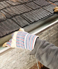 VX620 6 Inch By 20 Foot Plastic Gutter Guard Mesh Keeps Gutters Clog Free Leaves Debris Rustproof Easy To Cut Installed