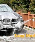 Electric Pressure Washer Beast 2150 PSI Two Point Six GPM With Hose Reel And Soap Tank Four Quick Connect Nozzles for car washing