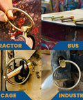 All In One Trailer Pin And Hardware Kit With 232 Pcs Including Hitch Pins Lynch Pins PTO Pins Cotter Pins Clip Pins for trailers and equipment