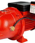 Shallow Well Jet Pump, Half Horsepower, Cast Iron, 12.6 GPM, Dual Voltage 115 or 230 Volts, Self Priming After Initial Prime