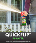 Person using Triazicide Insect Killer for Lawns and Landscapes Concentrate 32 Ounces QuickFlip Hose End Sprayer 3 Pack outdoors
